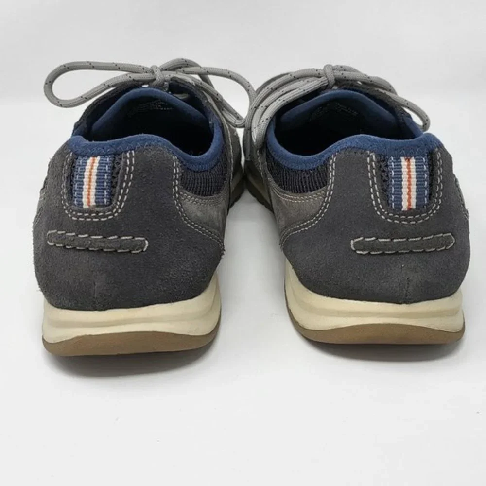 Clarks Ramada English Navy Nubuck‎ Casuals Blue Leather Mens Size 11.5